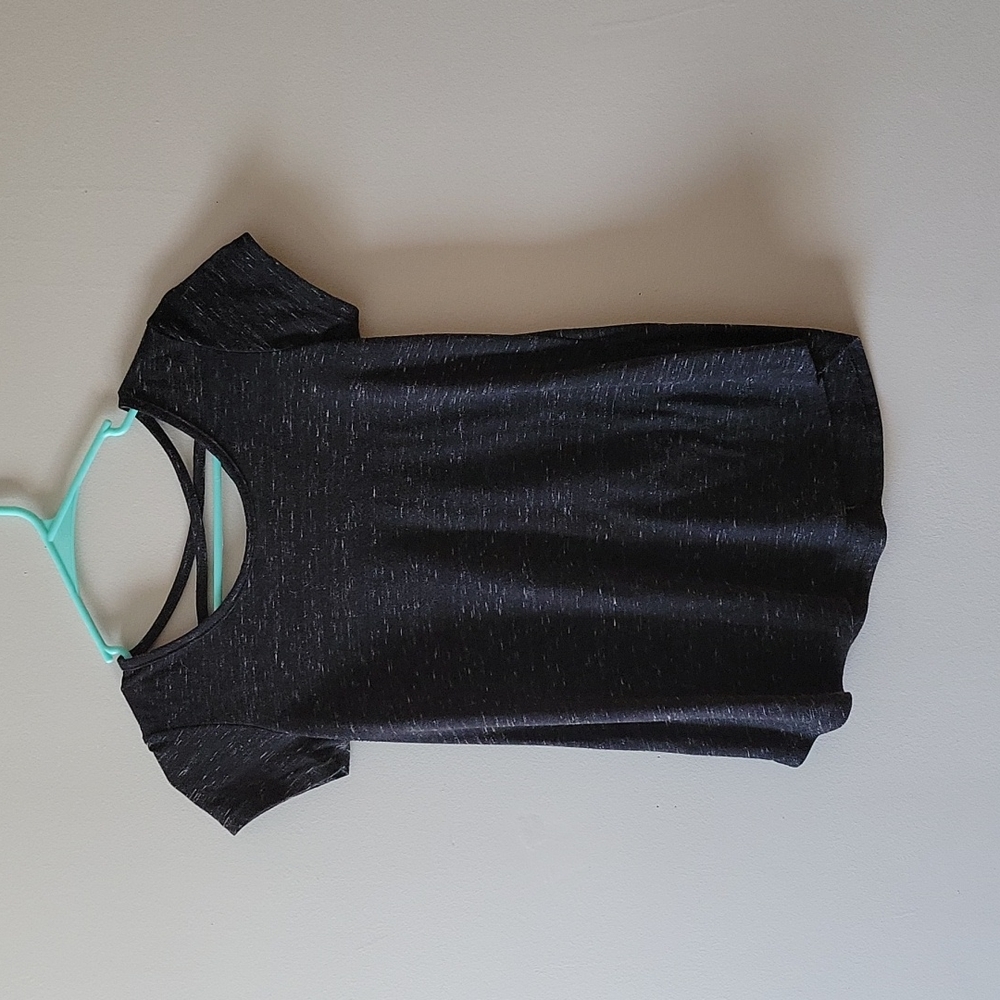 T shirt with back detail